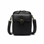 Crossbody Bag Leather Compact Square Anti-Theft
