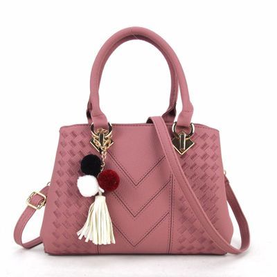 Crossbody Bag PU Leather Multiple Compartments & Zipper Closure