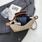 Crossbody Bag Quilted PU Leather Adjustable Strap & Metal Lock