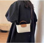 Crossbody Bag Quilted PU Leather Adjustable Strap & Metal Lock