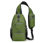 Crossbody Bag RFID-Blocking Anti-Theft Water-Resistant Nylon