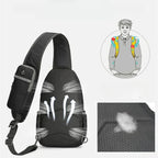 Crossbody Bag RFID-Blocking Anti-Theft Water-Resistant Nylon