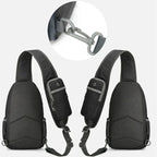 Crossbody Bag RFID-Blocking Anti-Theft Water-Resistant Nylon
