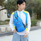 Crossbody Bag RFID-Blocking Anti-Theft Water-Resistant Nylon