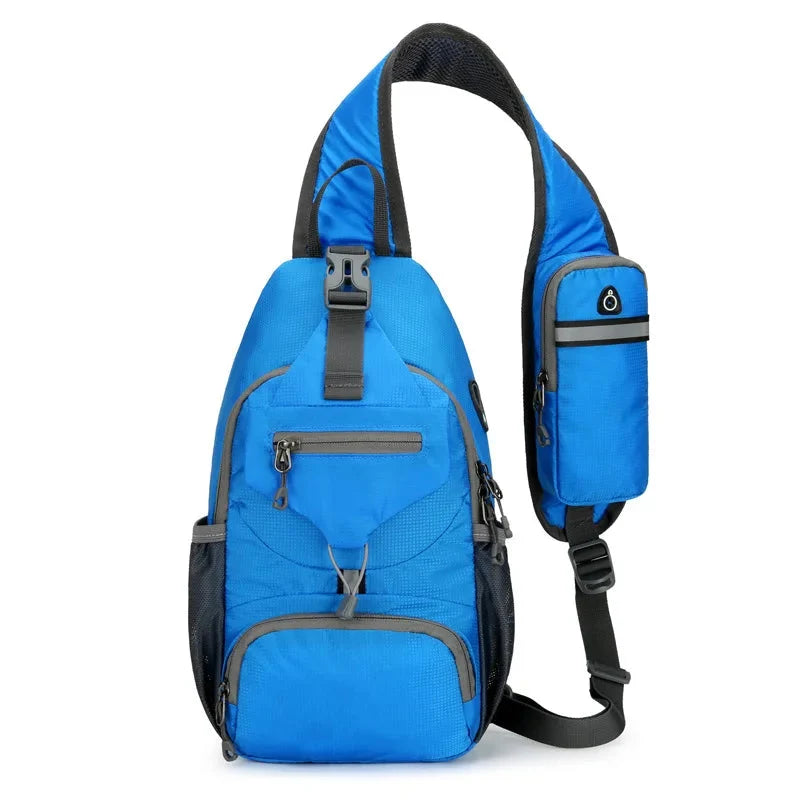 Crossbody Bag RFID-Blocking Anti-Theft Water-Resistant Nylon