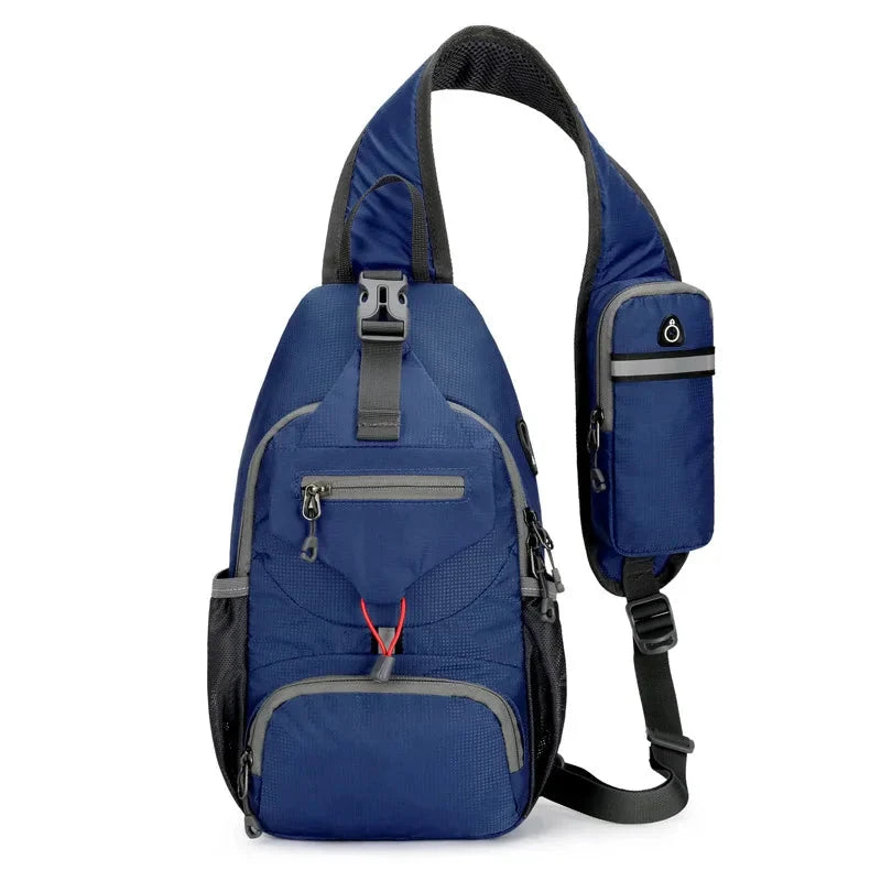 Crossbody Bag RFID-Blocking Anti-Theft Water-Resistant Nylon