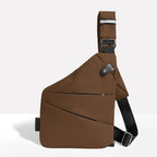Crossbody Bag RFID Blocking & Cut-Resistant Strap