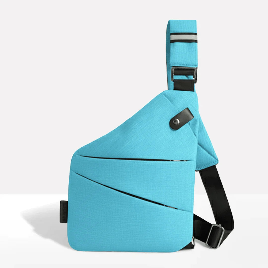 Crossbody Bag RFID Blocking & Cut-Resistant Strap