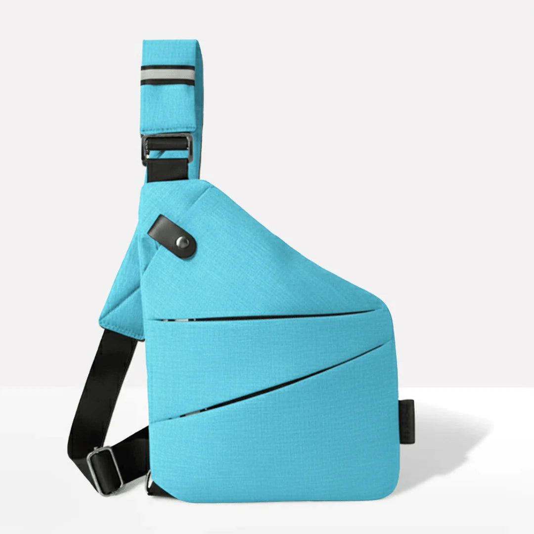 Crossbody Bag RFID Blocking & Cut-Resistant Strap