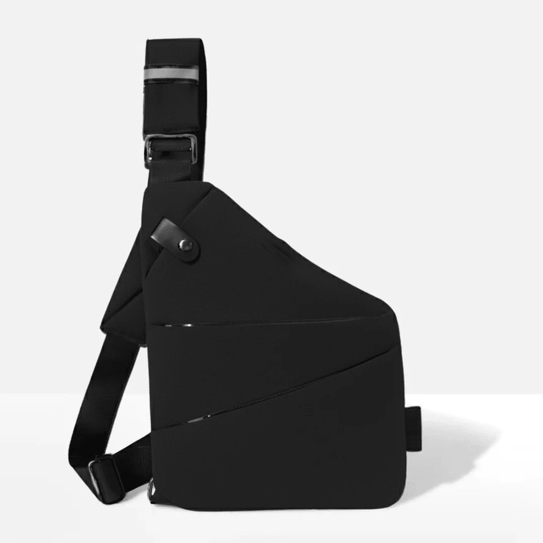 Crossbody Bag RFID Blocking & Cut-Resistant Strap