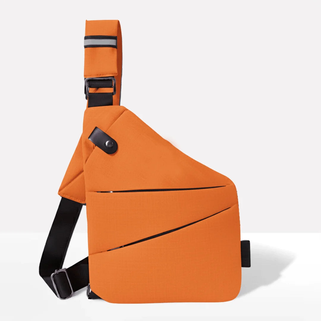 Crossbody Bag RFID Blocking & Cut-Resistant Strap