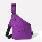 Crossbody Bag RFID Blocking & Cut-Resistant Strap