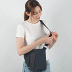 Crossbody Bag RFID Blocking & Cut-Resistant Strap