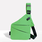 Crossbody Bag RFID Blocking & Cut-Resistant Strap