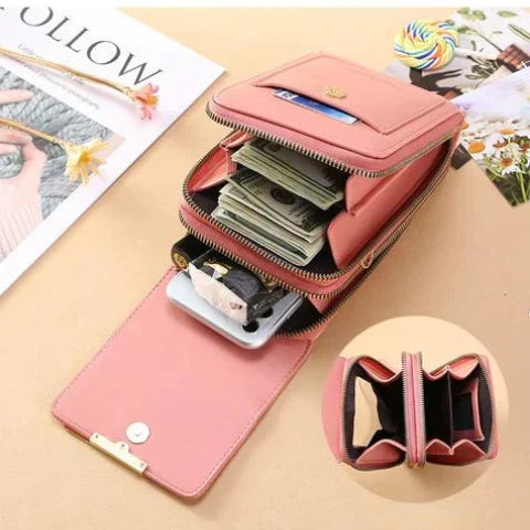 Crossbody Bag RFID Blocking & Waterproof Phone Pocket