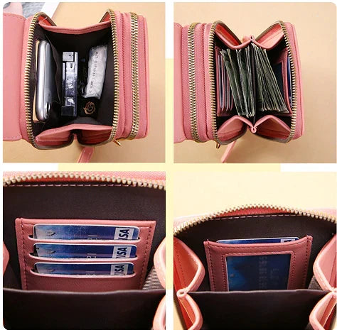 Crossbody Bag RFID Blocking & Waterproof Phone Pocket