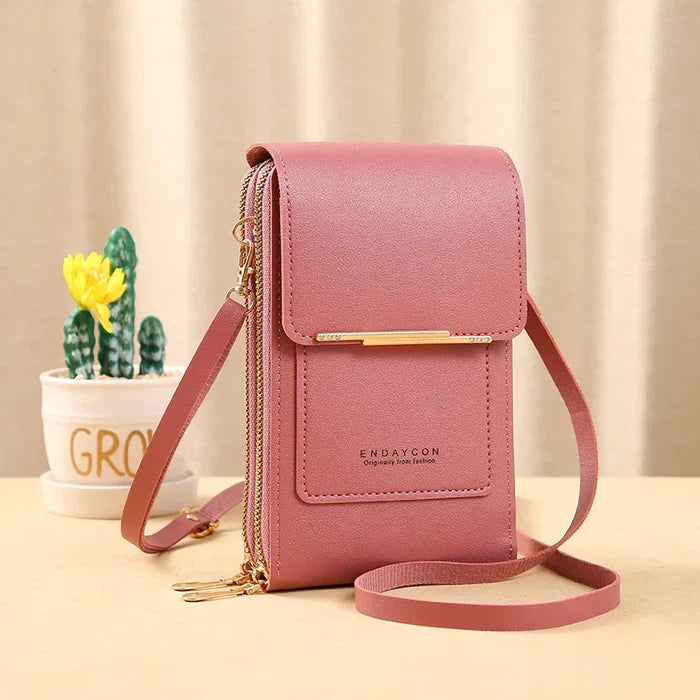 Crossbody Bag RFID Blocking & Waterproof Phone Pocket