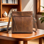 Crossbody Bag Square Structured Interior Adjustable Strap