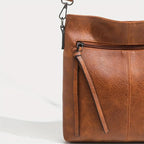 Crossbody Bag Square Structured Interior Adjustable Strap