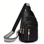 Crossbody Bag Vintage Leather Multiple Compartments