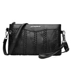 Crossbody Clutch Lightweight PU Leather Spacious Interior