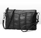 Crossbody Clutch Lightweight PU Leather Spacious Interior