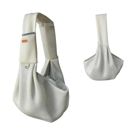Crossbody Dog Sling Adjustable Strap & Safety Clip