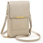 Crossbody Phone Bag RFID Blocking & Waterproof Touchscreen Window