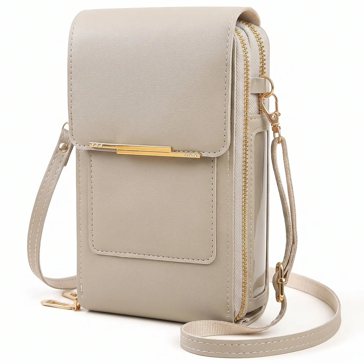 Crossbody Phone Bag RFID Blocking & Waterproof Touchscreen Window