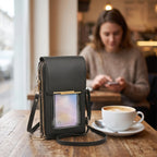Crossbody Phone Bag RFID Blocking & Waterproof Touchscreen Window