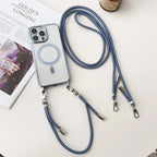 Crossbody iPhone Case MagSafe Compatible Detachable & Adjustable Strap