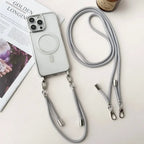 Crossbody iPhone Case MagSafe Compatible Detachable & Adjustable Strap