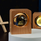 Crystal Ball Night Light Stepless Dimming USB Rechargeable