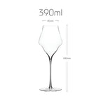 Crystal Wine Glass Thin Rim & Slender Bowl