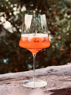 Crystal Wine Glass Thin Rim & Slender Bowl