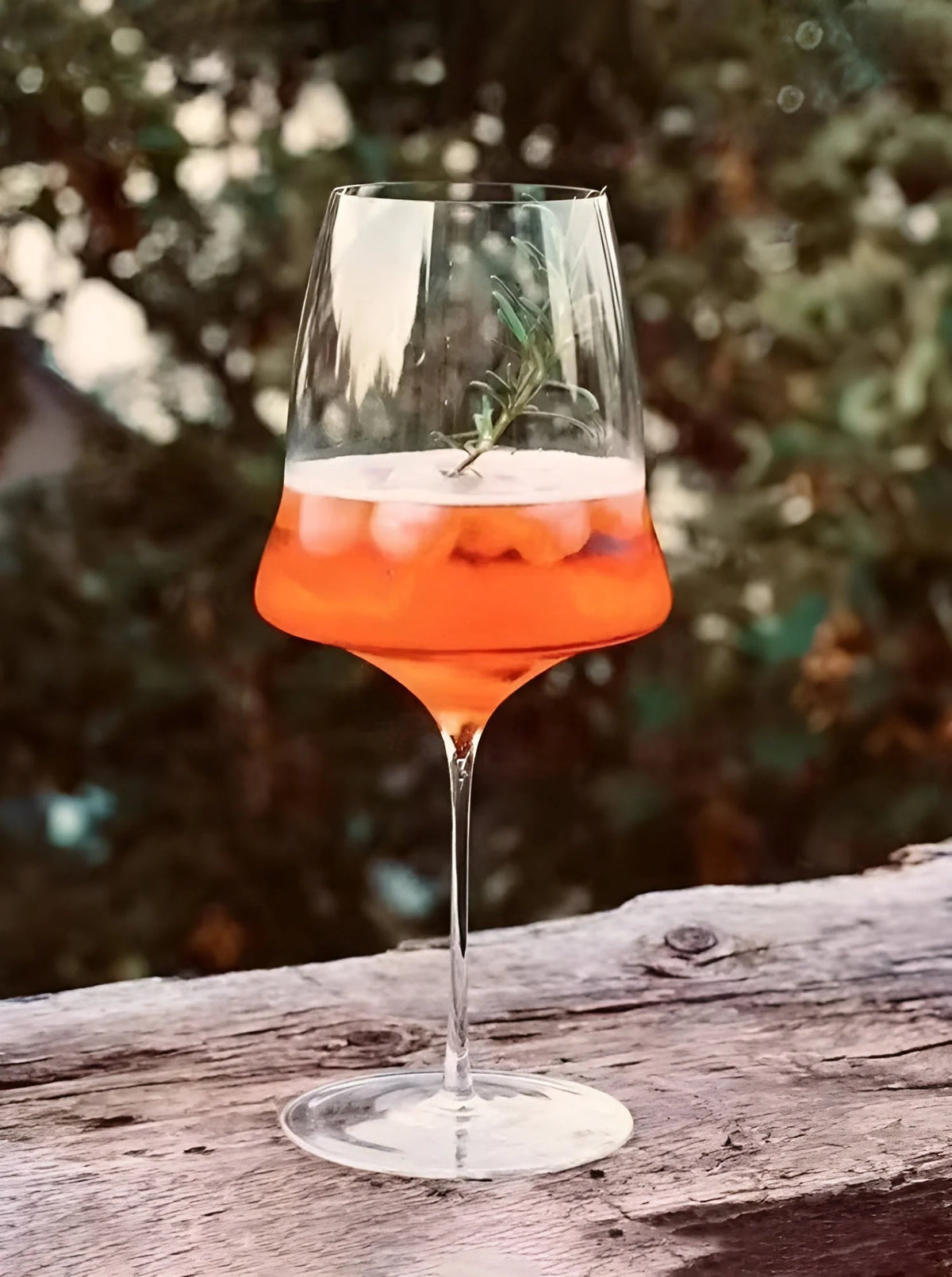 Crystal Wine Glass Thin Rim & Slender Bowl