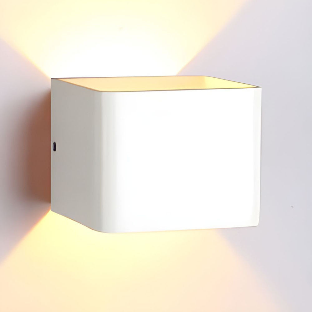 Cube Wall Light Energy-Efficient LED & Acrylic Shade