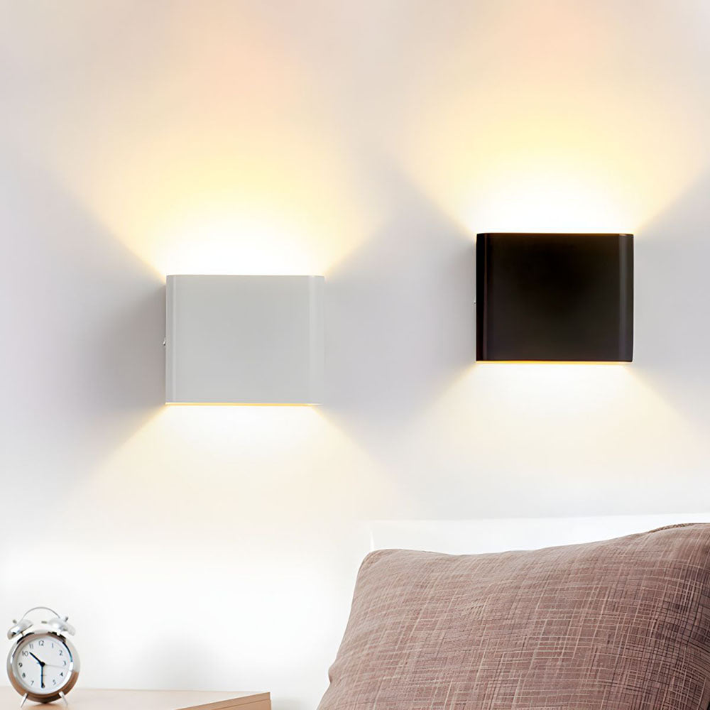 Cube Wall Light Energy-Efficient LED & Acrylic Shade