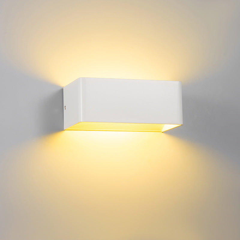 Cube Wall Light Energy-Efficient LED & Acrylic Shade
