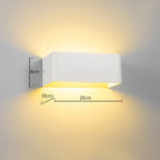 Cube Wall Light Energy-Efficient LED & Acrylic Shade