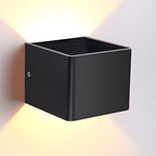 Cube Wall Light Energy-Efficient LED & Acrylic Shade