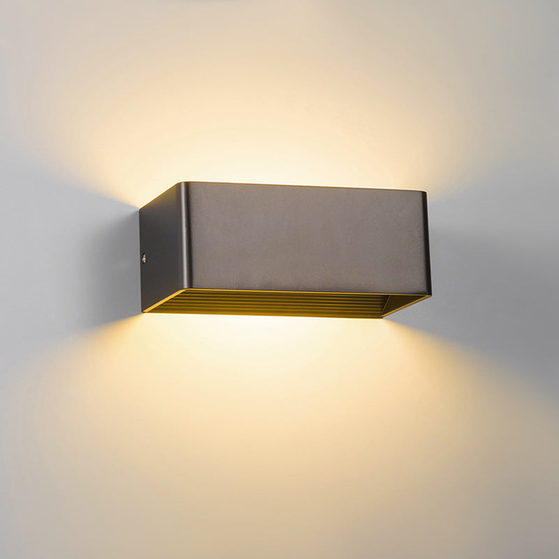 Cube Wall Light Energy-Efficient LED & Acrylic Shade