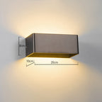 Cube Wall Light Energy-Efficient LED & Acrylic Shade