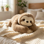 Cuddle Pillow Ultra-Soft Faux Fur & Extra-Long Arms