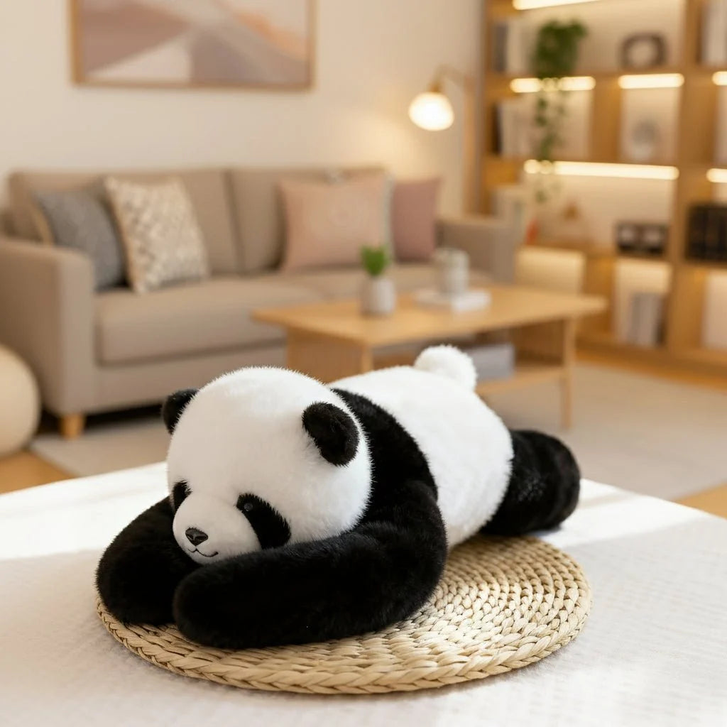 Cuddle Pillow Ultra-Soft Faux Fur & Extra-Long Arms