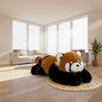 Cuddle Pillow Ultra-Soft Faux Fur & Extra-Long Arms