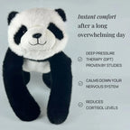 Cuddle Pillow Ultra-Soft Faux Fur & Extra-Long Arms