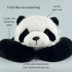 Cuddle Pillow Ultra-Soft Faux Fur & Extra-Long Arms