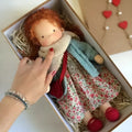 Cuddly Doll Hypoallergenic Cotton & Wool Hand-Assembled