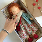 Cuddly Doll Hypoallergenic Cotton & Wool Hand-Assembled